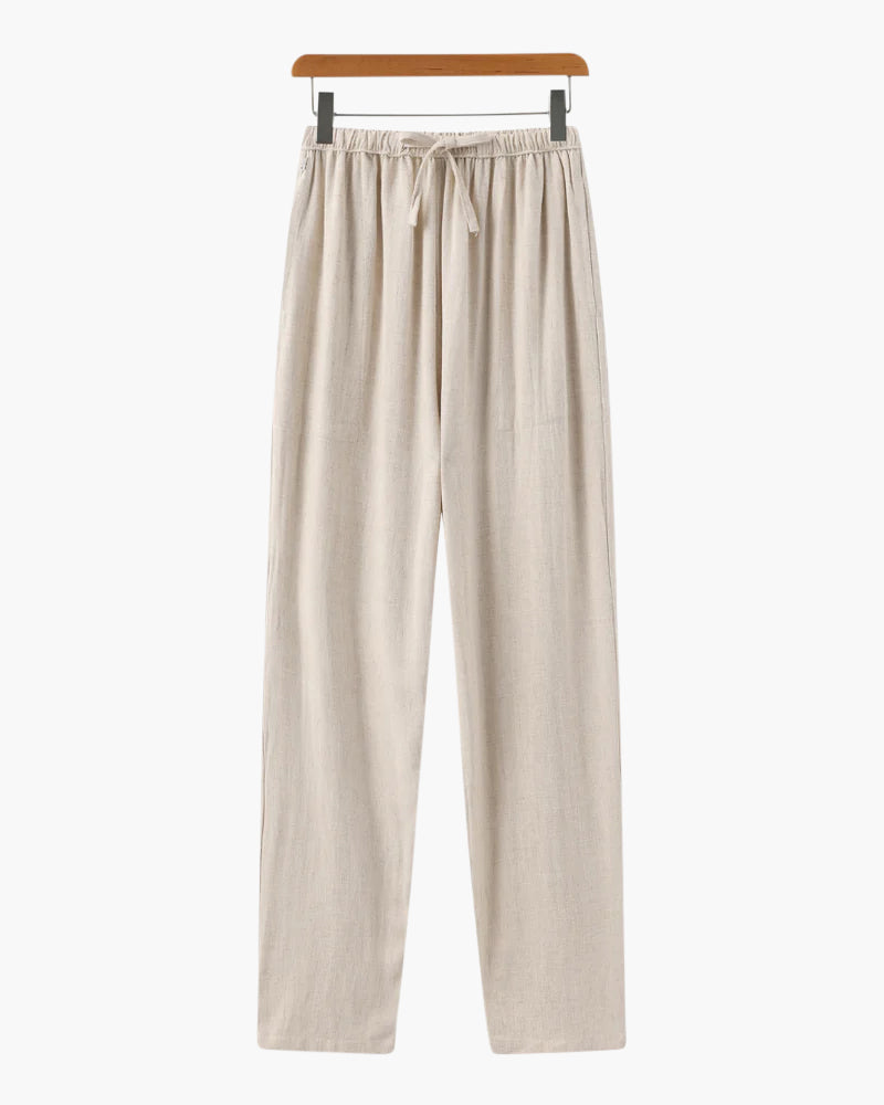 VALERO™ | Pantaloni leggeri in lino