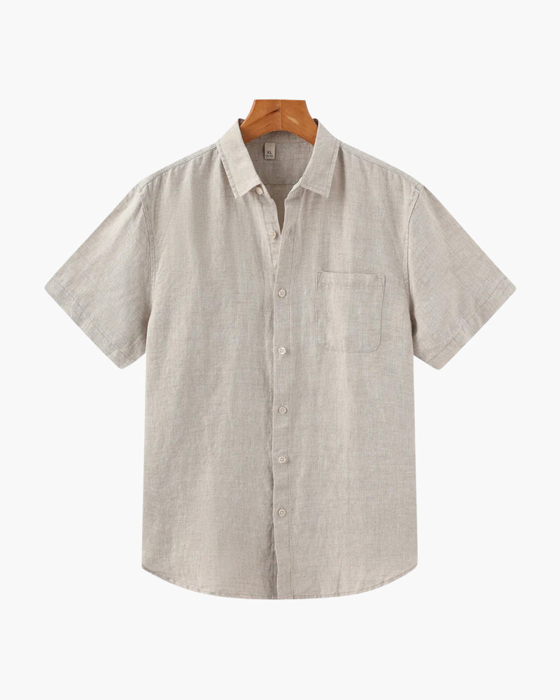 VALERO | CAMICIA IN LINO (MANICA CORTA)