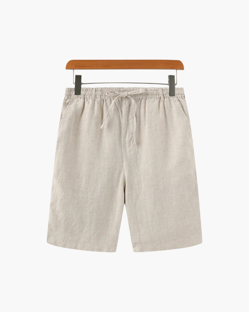 VALERO | Pantaloncini premium in lino
