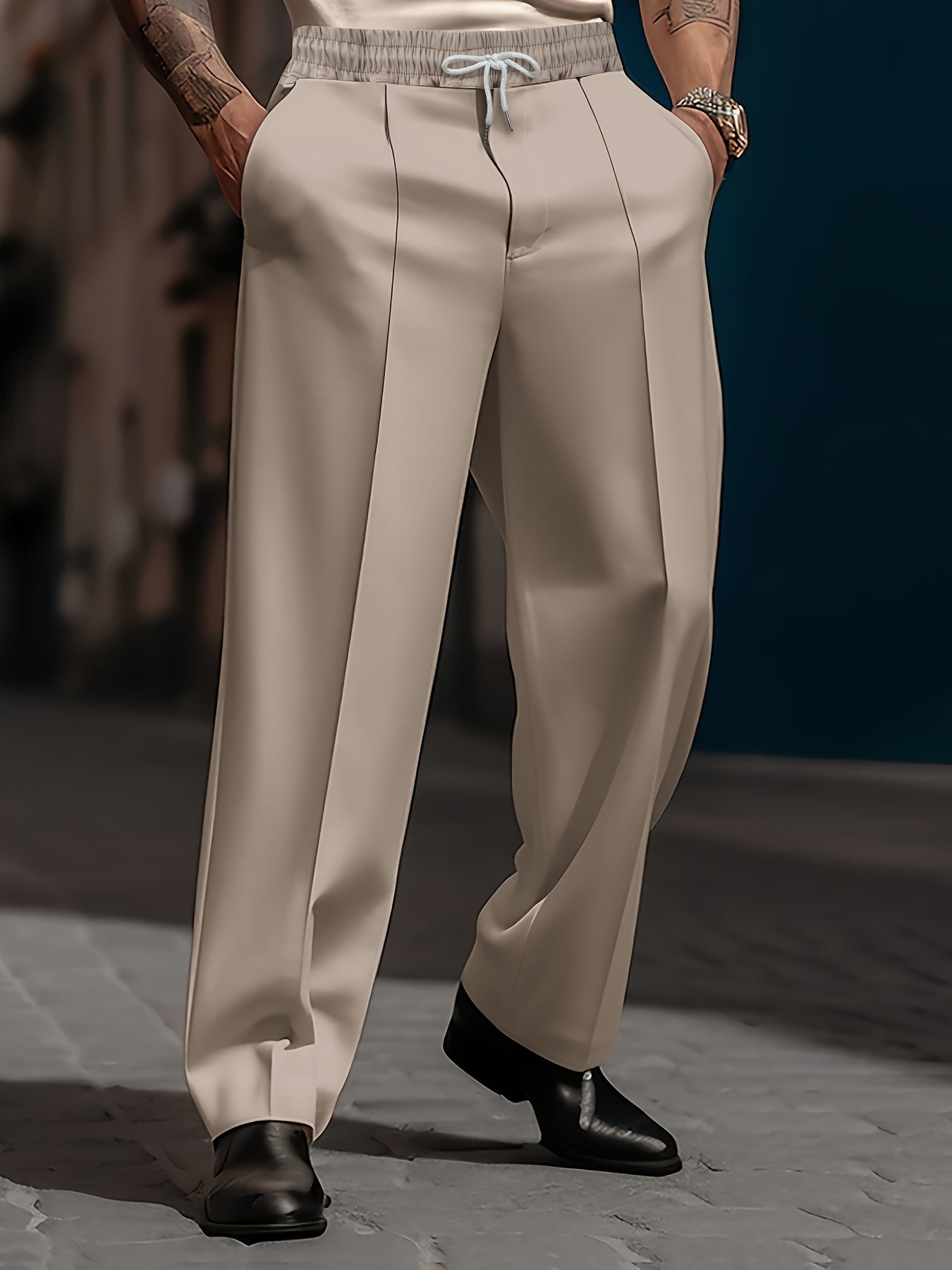 VALERO™ | Pantaloni larghi a taglio dritto