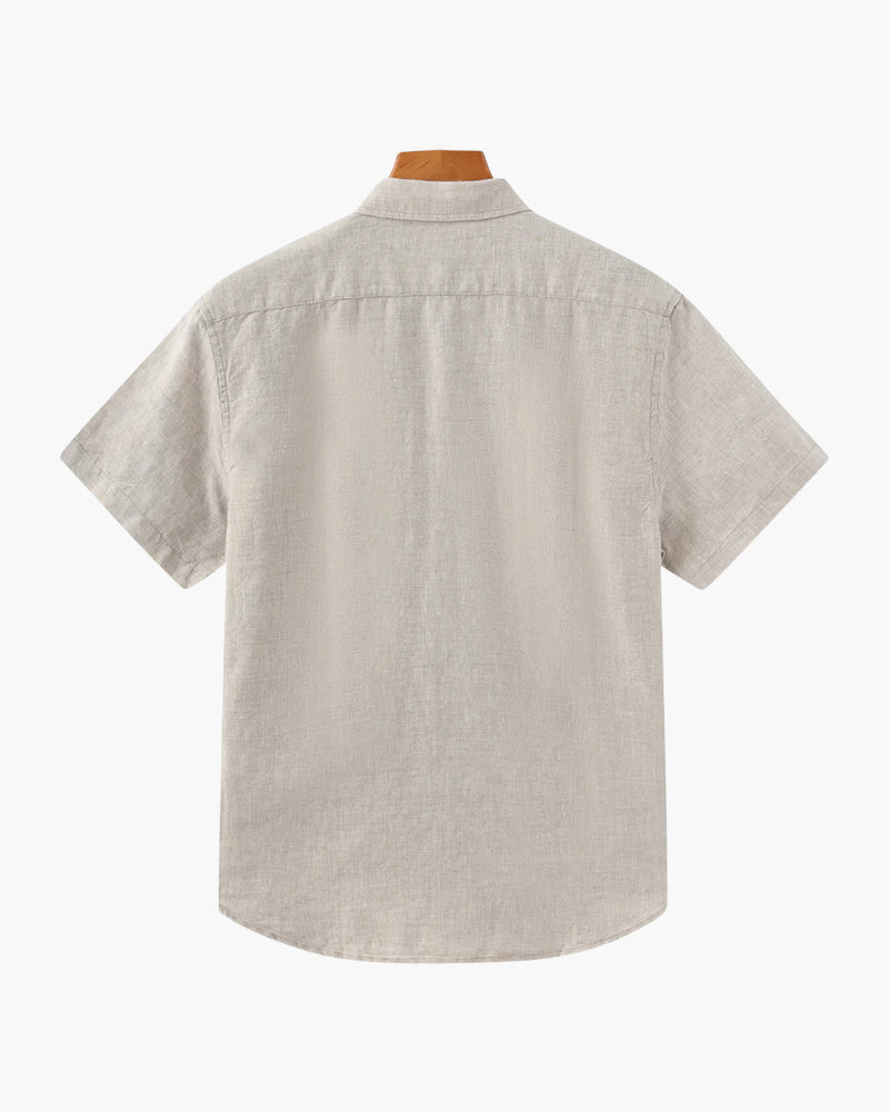 VALERO | CAMICIA IN LINO (MANICA CORTA)