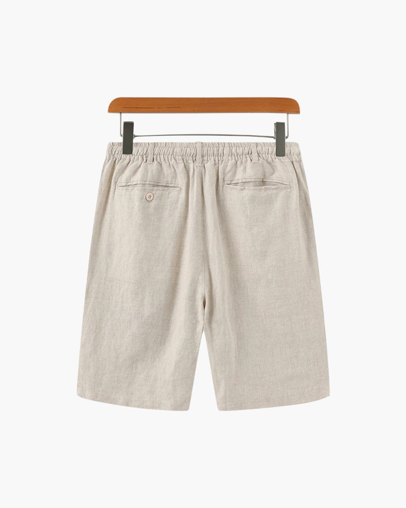 VALERO | Pantaloncini premium in lino
