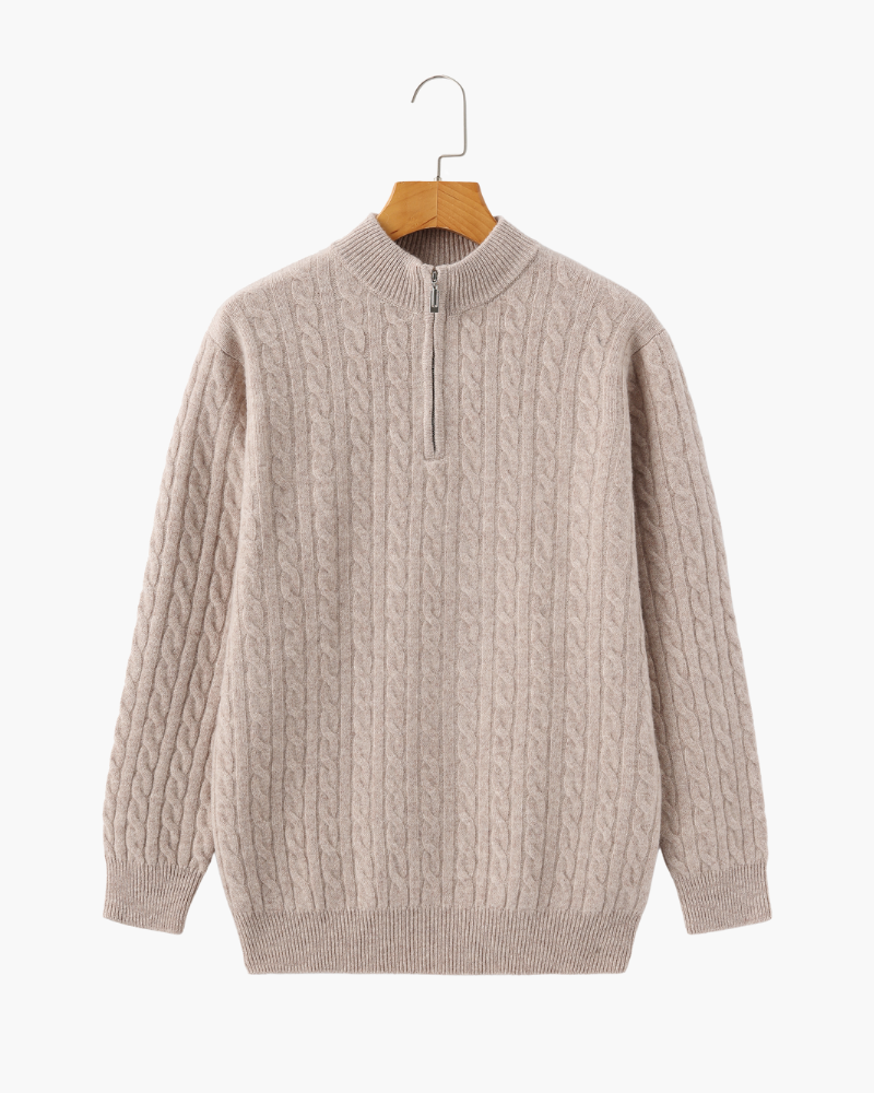 VALERO™ | CARDIGAN CON ZIP A METÀ