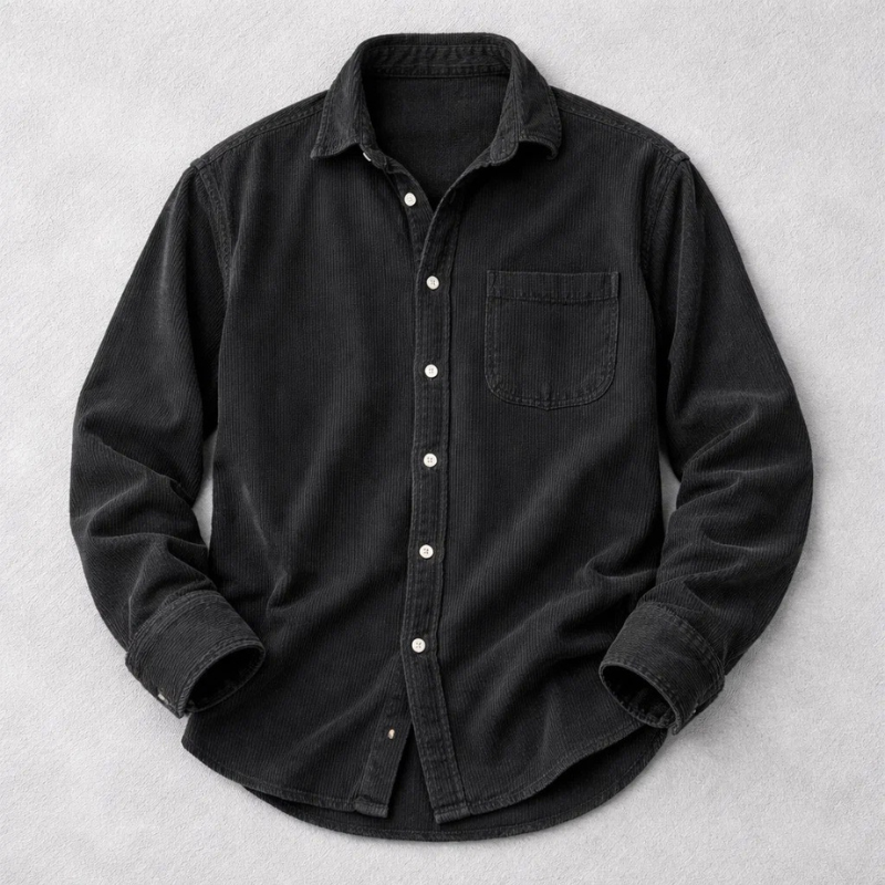 VALERO | CAMICIA IN VELLUTO A COSTE CLASSICA ED ELEGANTE