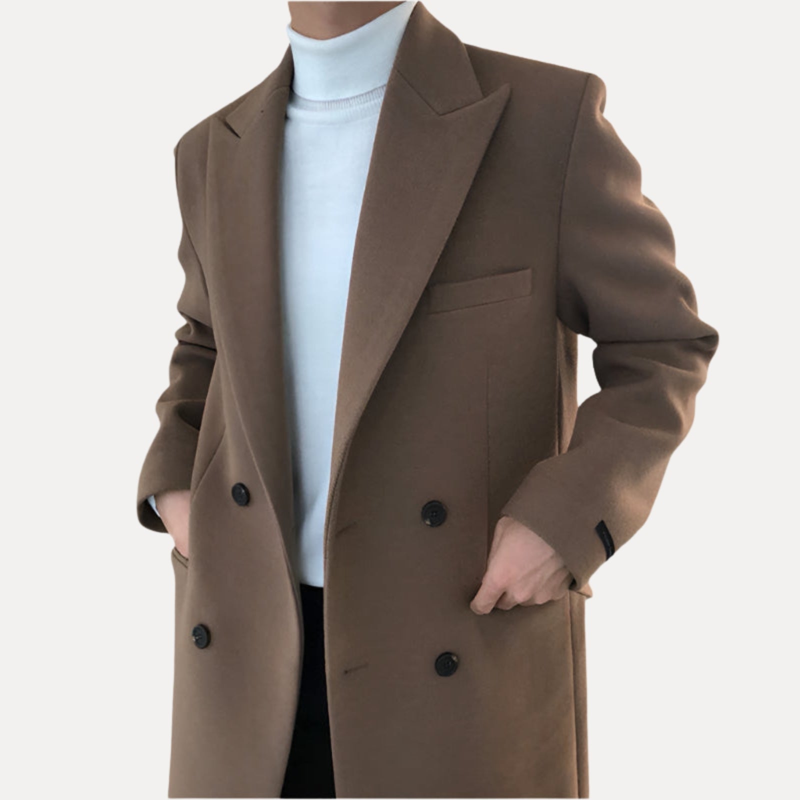 VALERO™ | Cappotto in lana doppiopetto