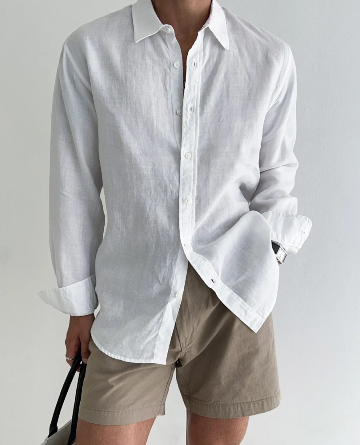 VALERO | Camicia da uomo in lino Santorini