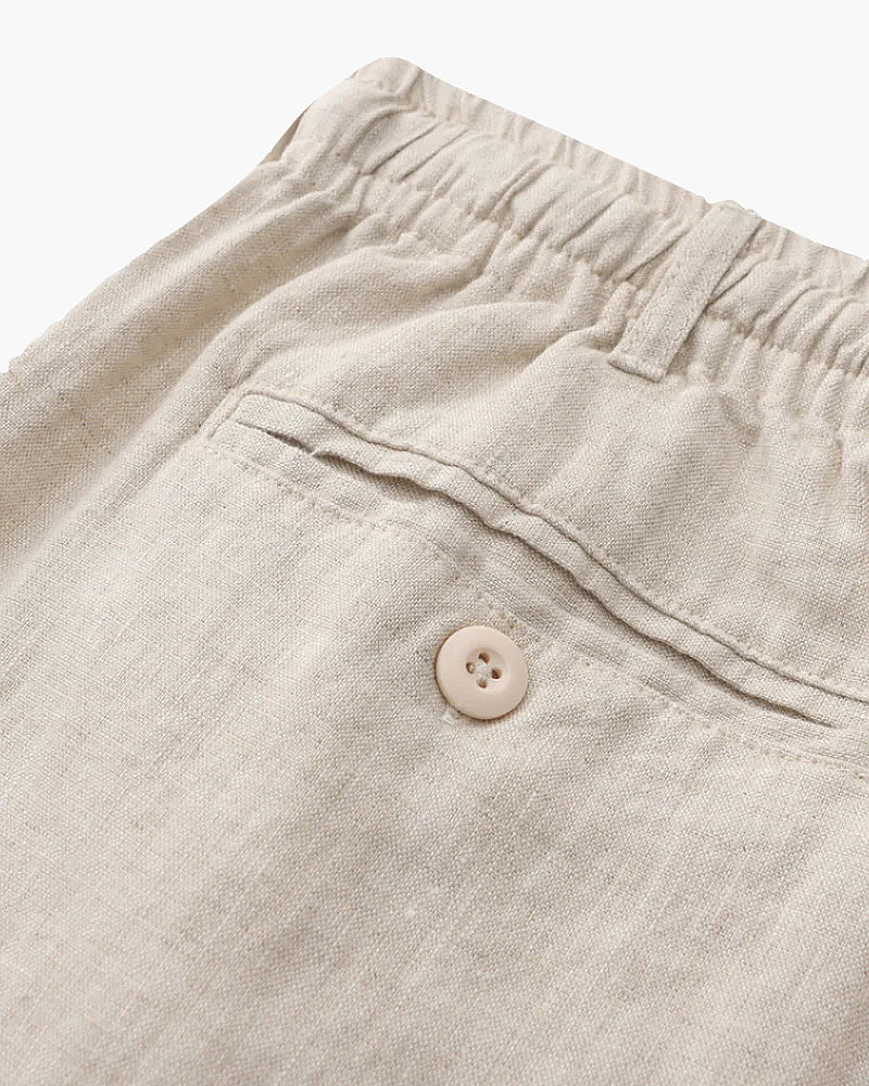 VALERO | Pantaloncini premium in lino