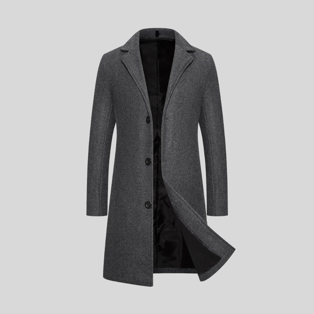 VALERO™ | Cappotto di lana da uomo
