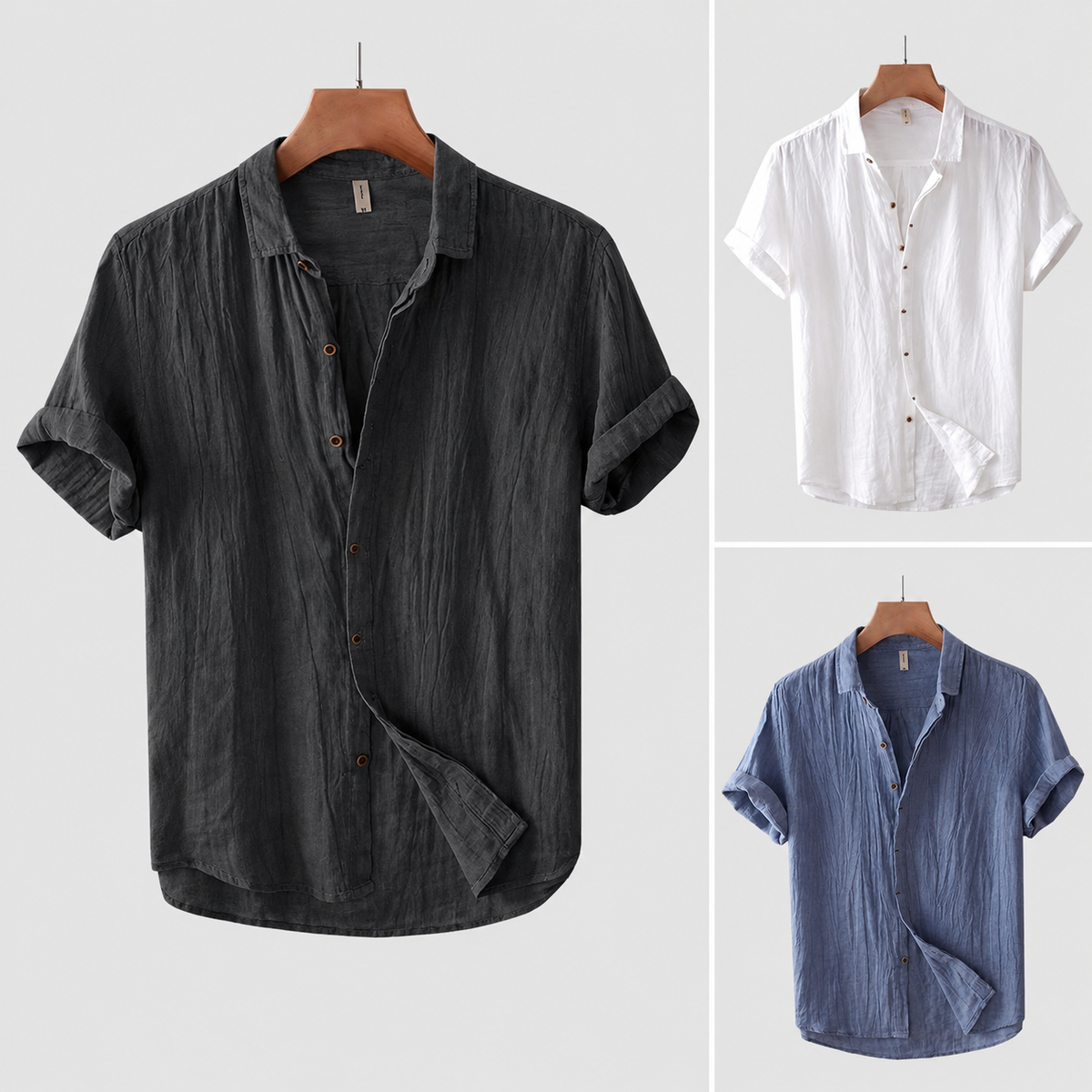 VALERO | Camicia da spiaggia in lino