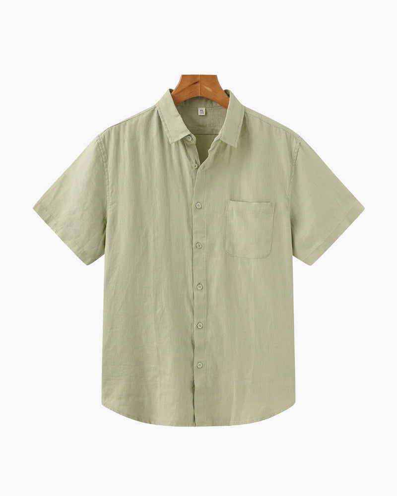 VALERO | CAMICIA IN LINO (MANICA CORTA)