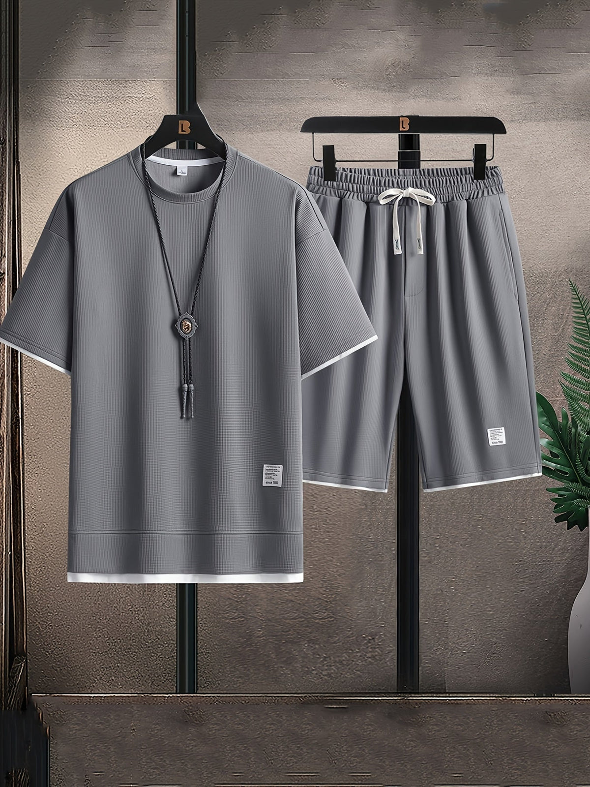 VALERO | Completo da uomo con maglietta e pantaloncini