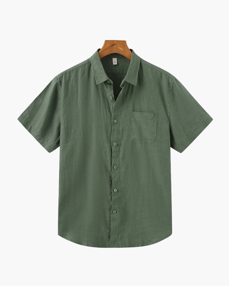 VALERO | CAMICIA IN LINO (MANICA CORTA)