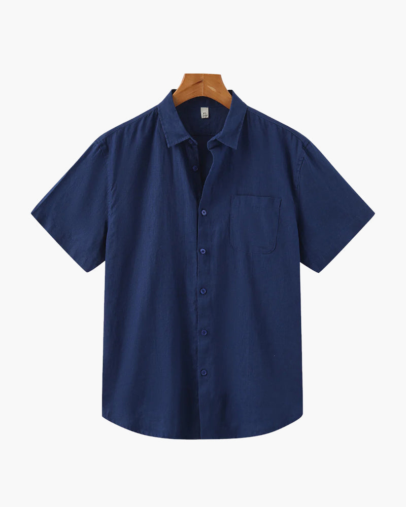 VALERO | CAMICIA IN LINO (MANICA CORTA)