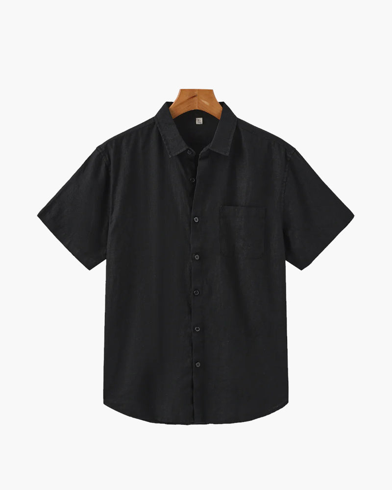 VALERO | CAMICIA IN LINO (MANICA CORTA)