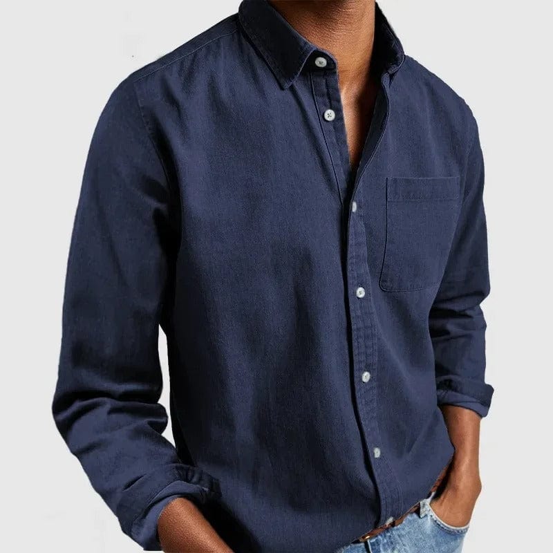 VALERO™ | Camicia in cotone Oxford spazzolato