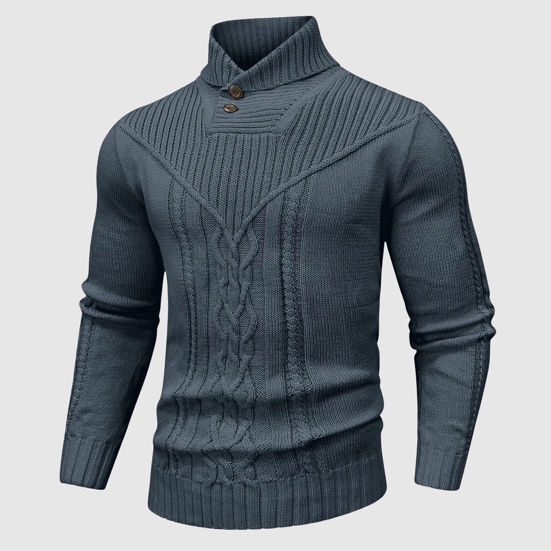 VALERO™ | Colletto alto in maglia a treccia