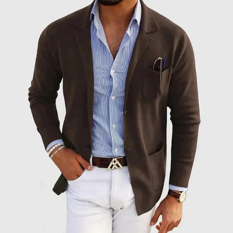 VALERO™ | Giacca da uomo in maglia di poliestere