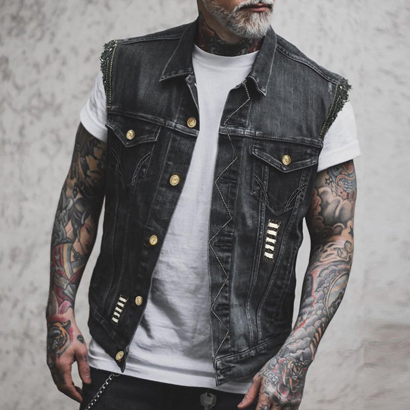 VALERO™ | Gilet in denim
