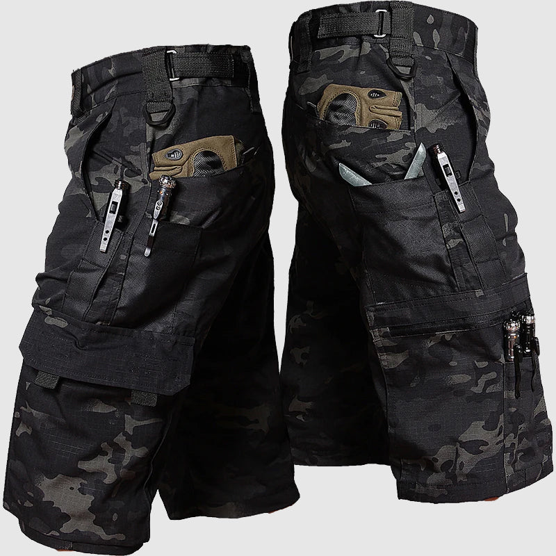 VALERO™ | Pantaloncini cargo da uomo con tasche a zip