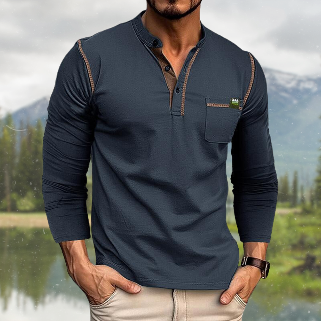 VALERO™ | Camicia a maniche lunghe con tasca