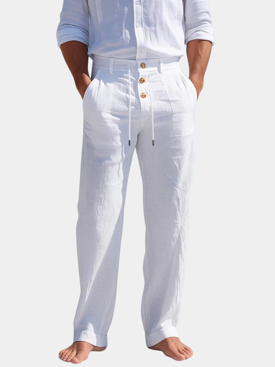 VALERO | Pantaloni da uomo in lino