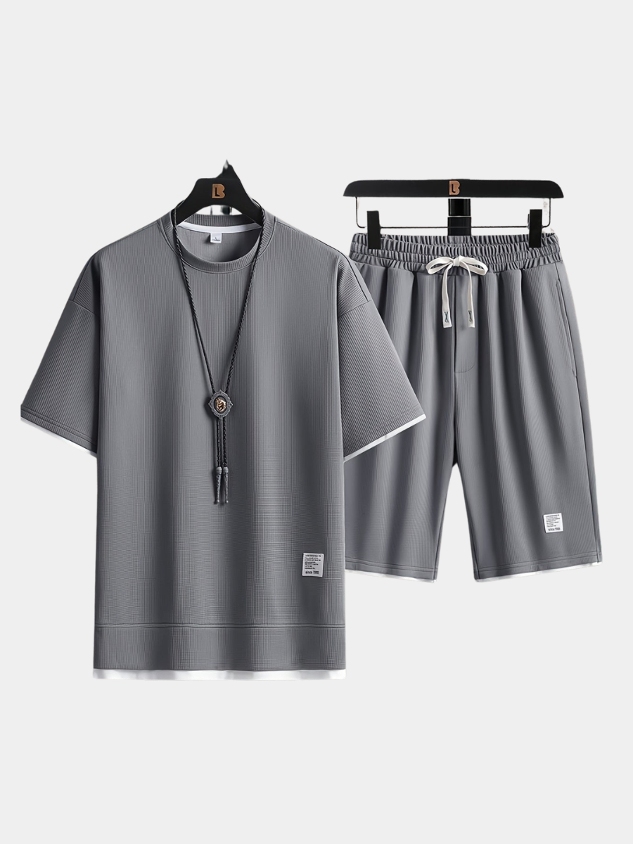 VALERO | Completo da uomo con maglietta e pantaloncini