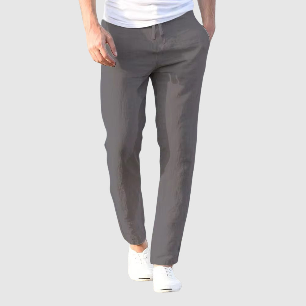 VALERO | Pantaloni leggeri in lino