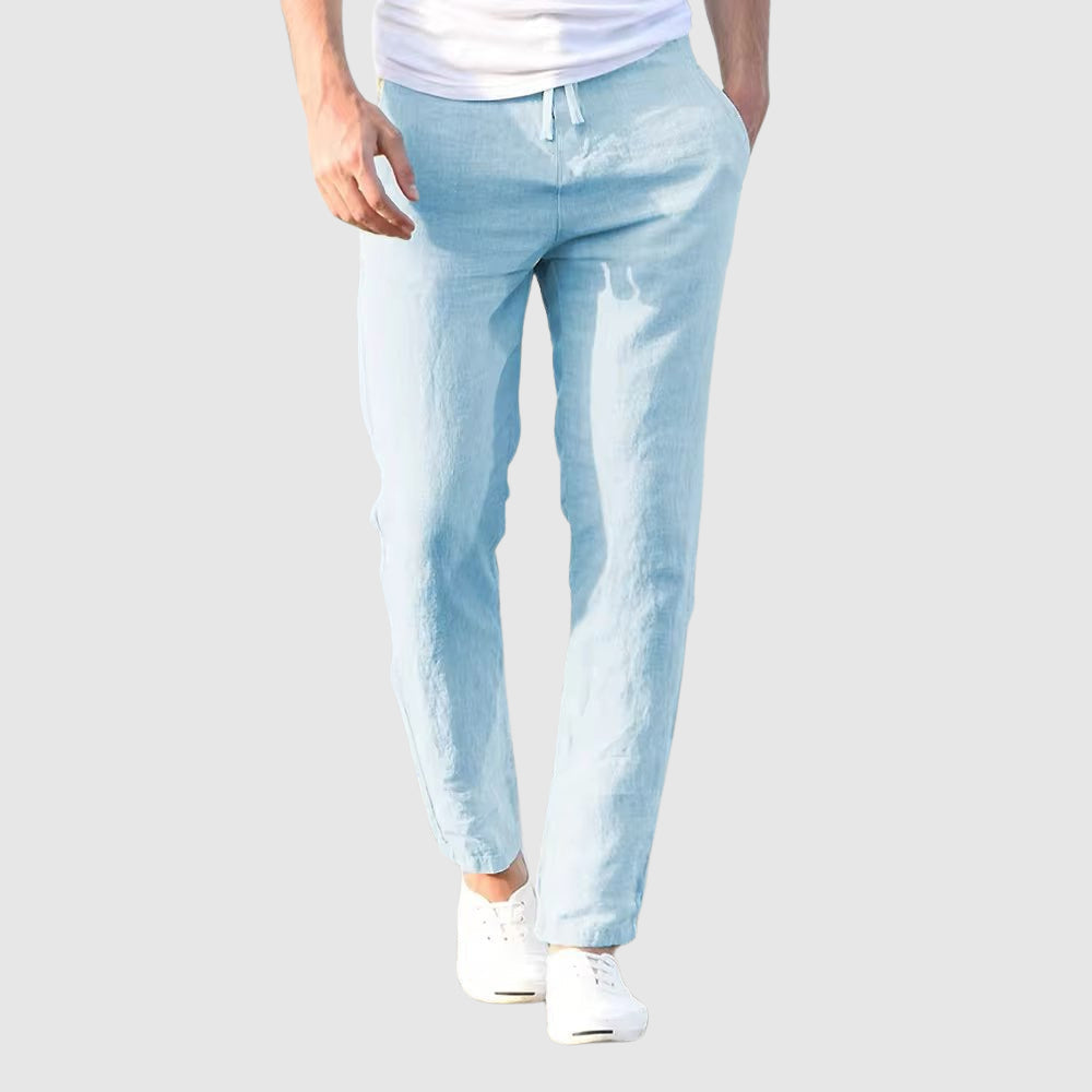 VALERO | Pantaloni leggeri in lino