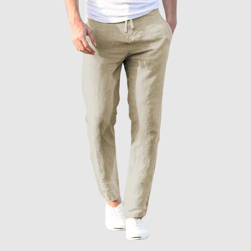 VALERO | Pantaloni leggeri in lino