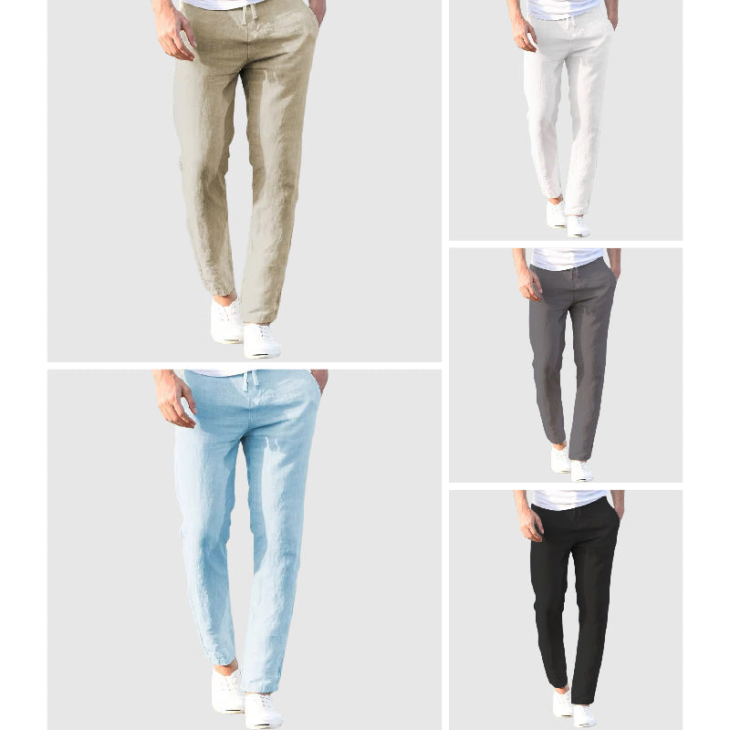 VALERO | Pantaloni leggeri in lino