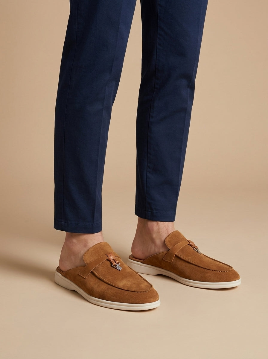 VALERO™ | Mocassini mule in camoscio