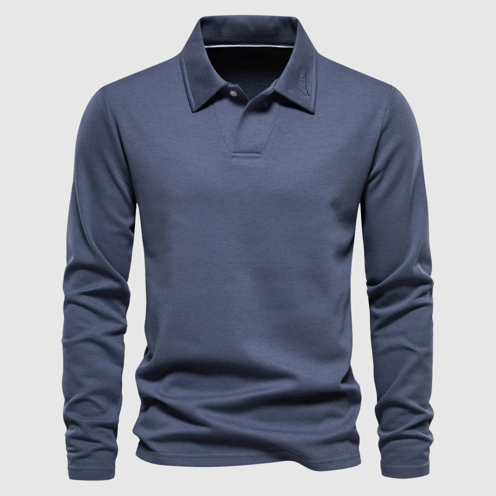 VALERO™ | Polo a maniche lunghe smart