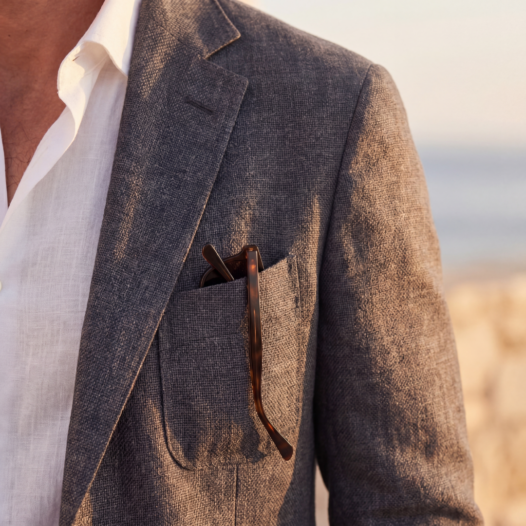 VALERO | Blazer destrutturato da uomo con spalla morbida