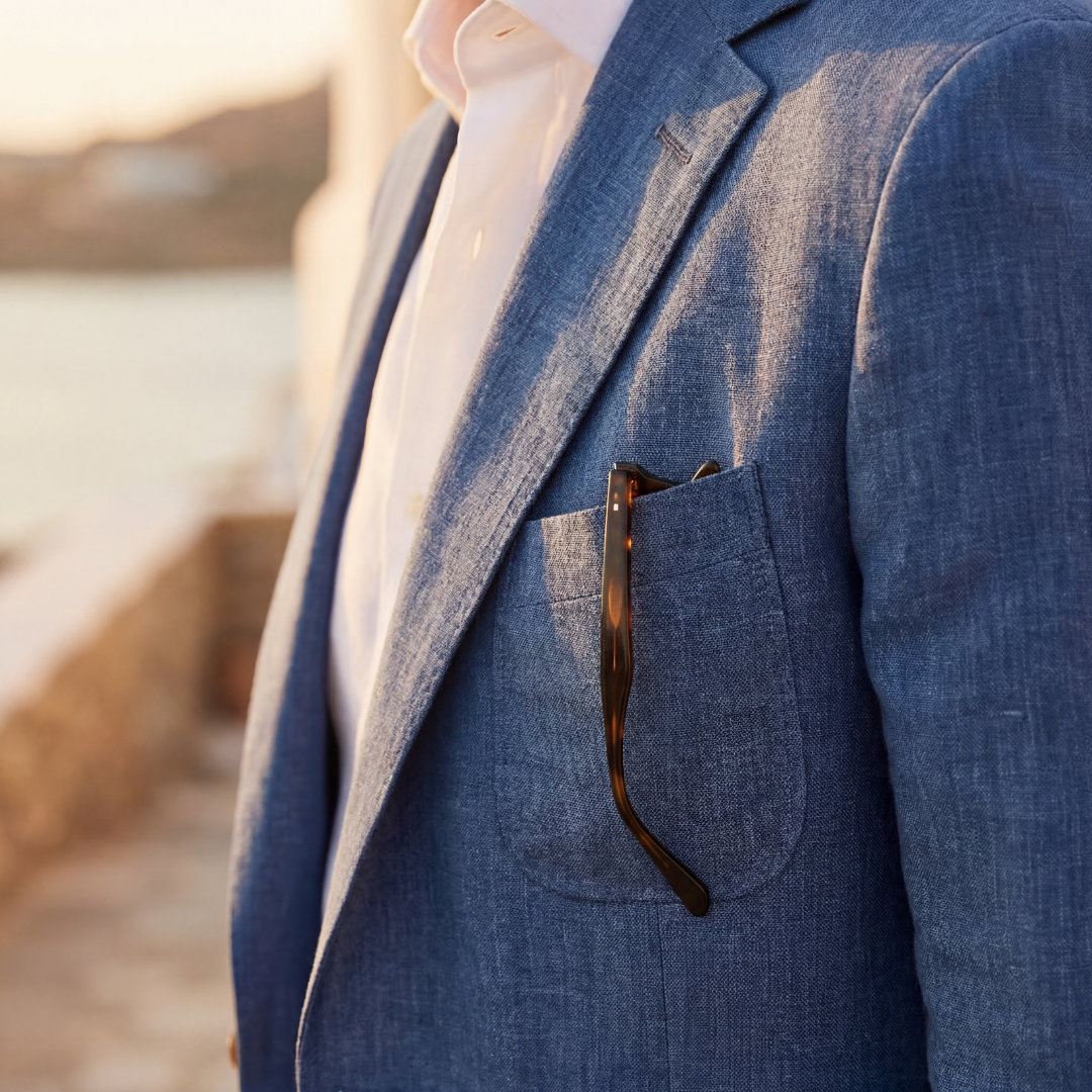 VALERO | Blazer destrutturato da uomo con spalla morbida