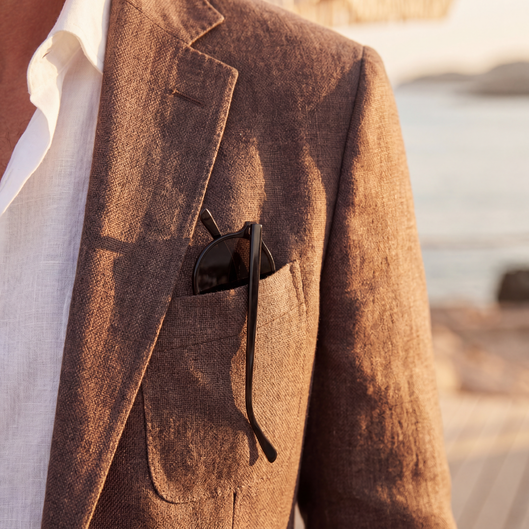 VALERO | Blazer destrutturato da uomo con spalla morbida