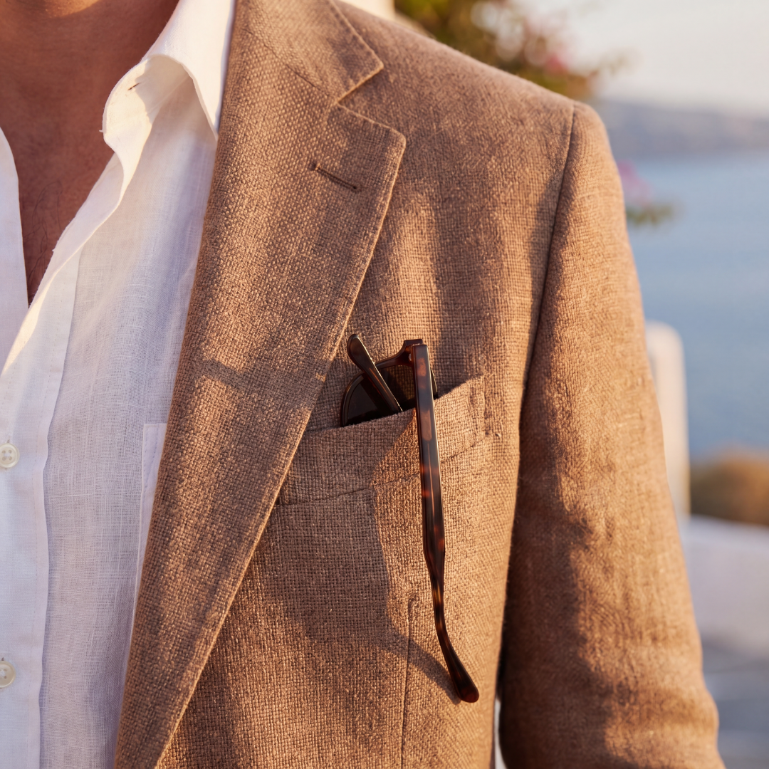 VALERO | Blazer destrutturato da uomo con spalla morbida