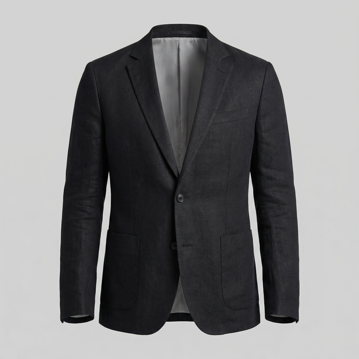 VALERO | Blazer da uomo in lino a due bottoni