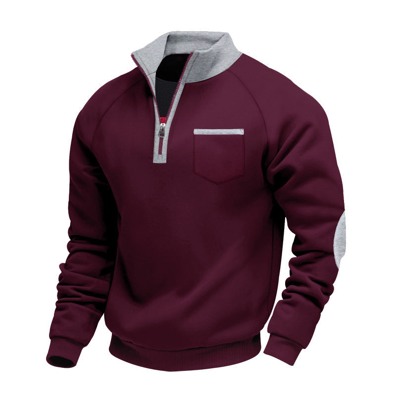 VALERO™ | Felpa con mezza zip