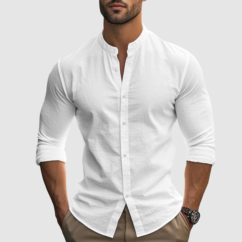 VALERO™ | Camicia in misto lino e cotone