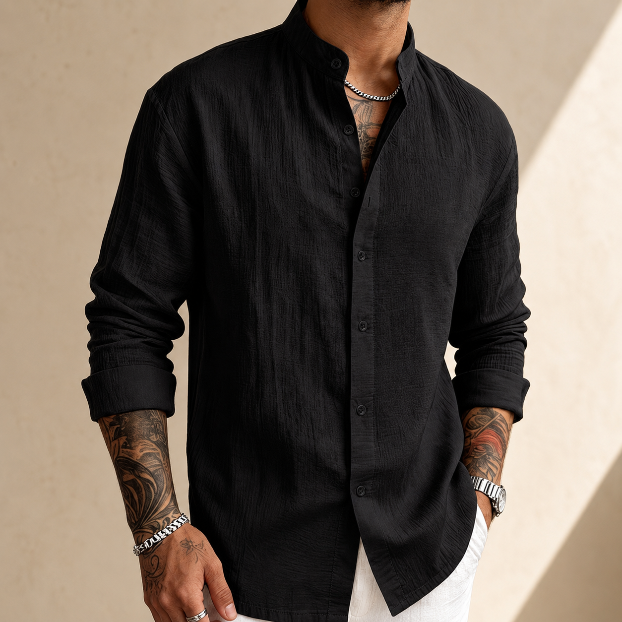 VALERO™ | Camicia in misto lino