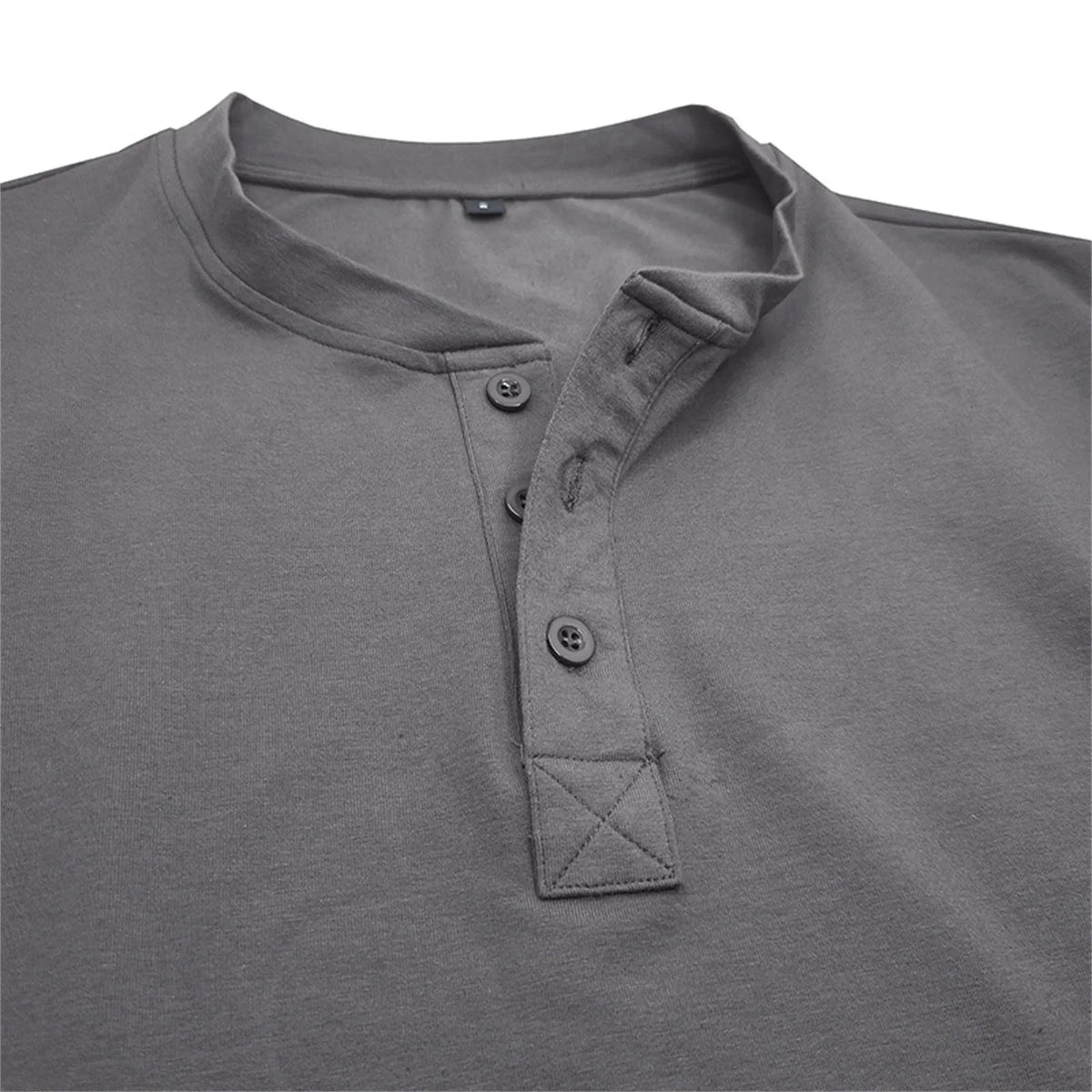 VALERO | Maglietta Henley slim fit