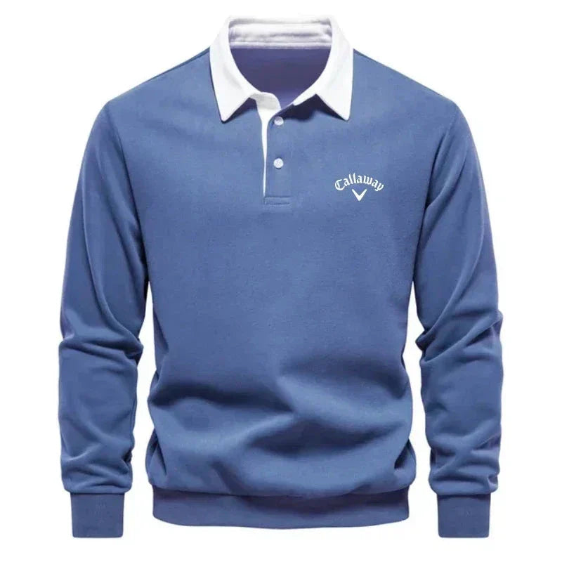 VALERO™ | Polo in maglia con colletto a contrasto