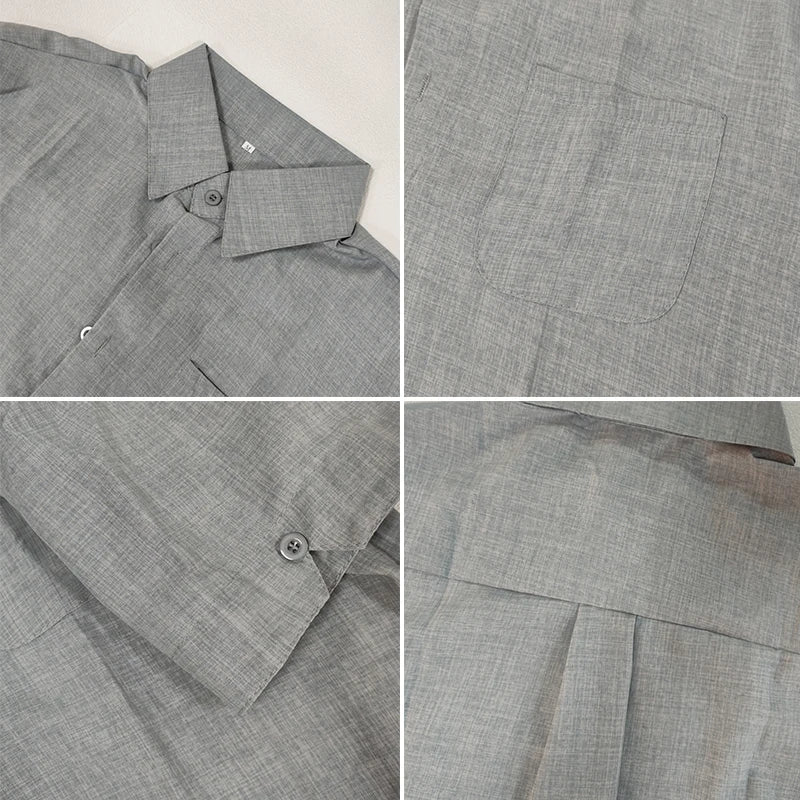 VALERO | Camicia da uomo in lino a maniche corte