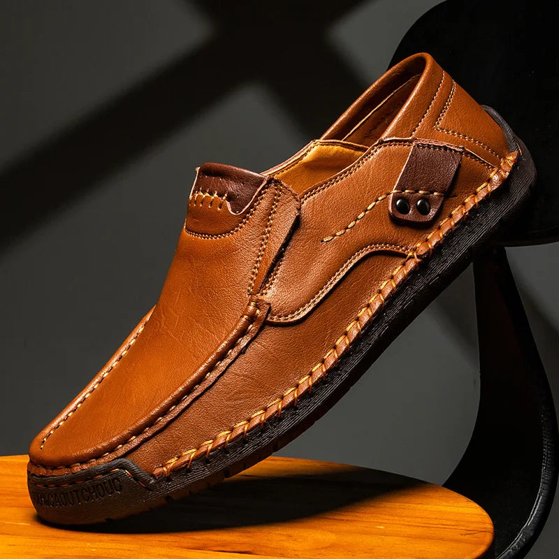 VALERO™ | Mocassini slip-on in pelle lucida