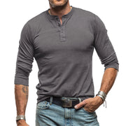 VALERO | Maglietta Henley slim fit