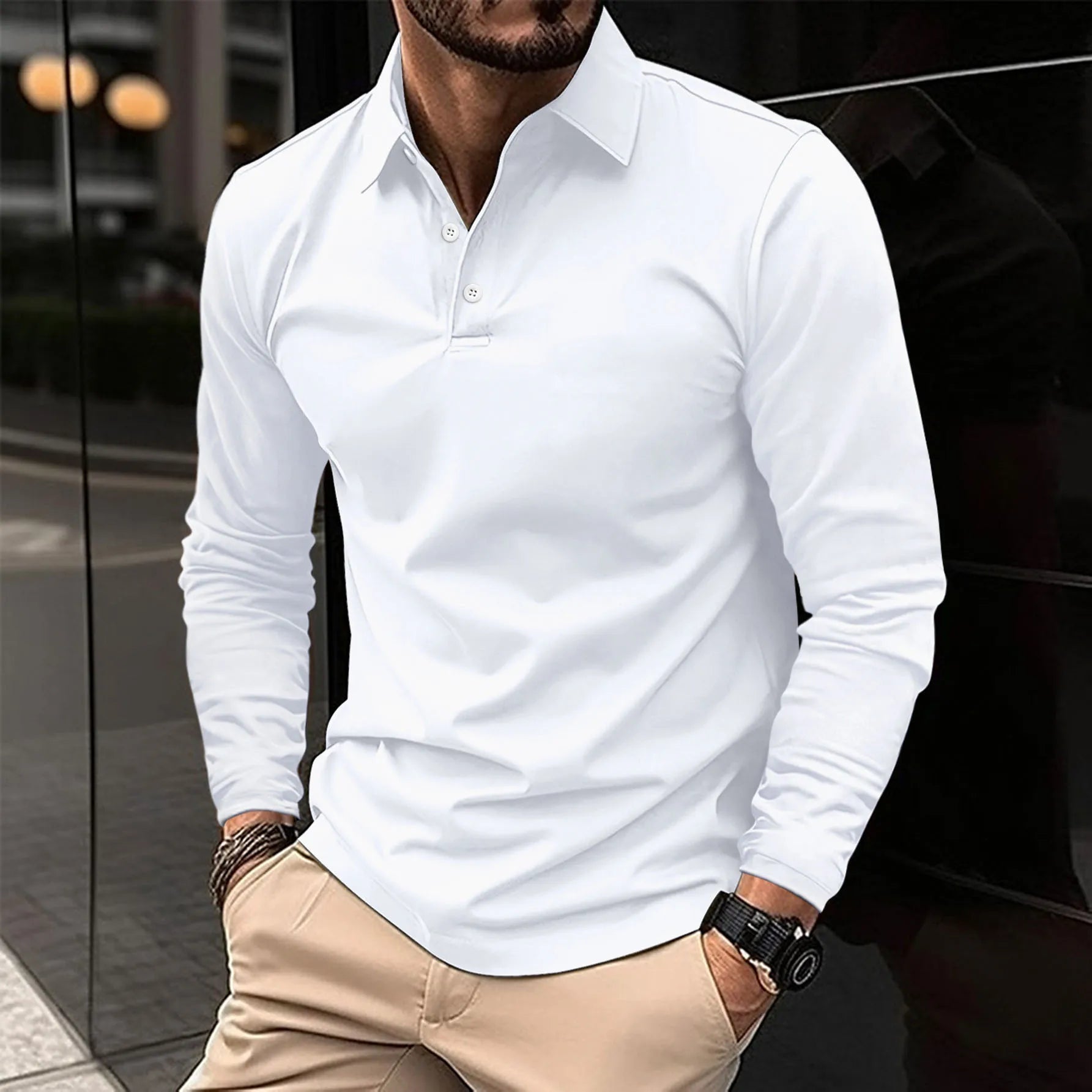 VALERO™ | Camicia a maniche lunghe con colletto