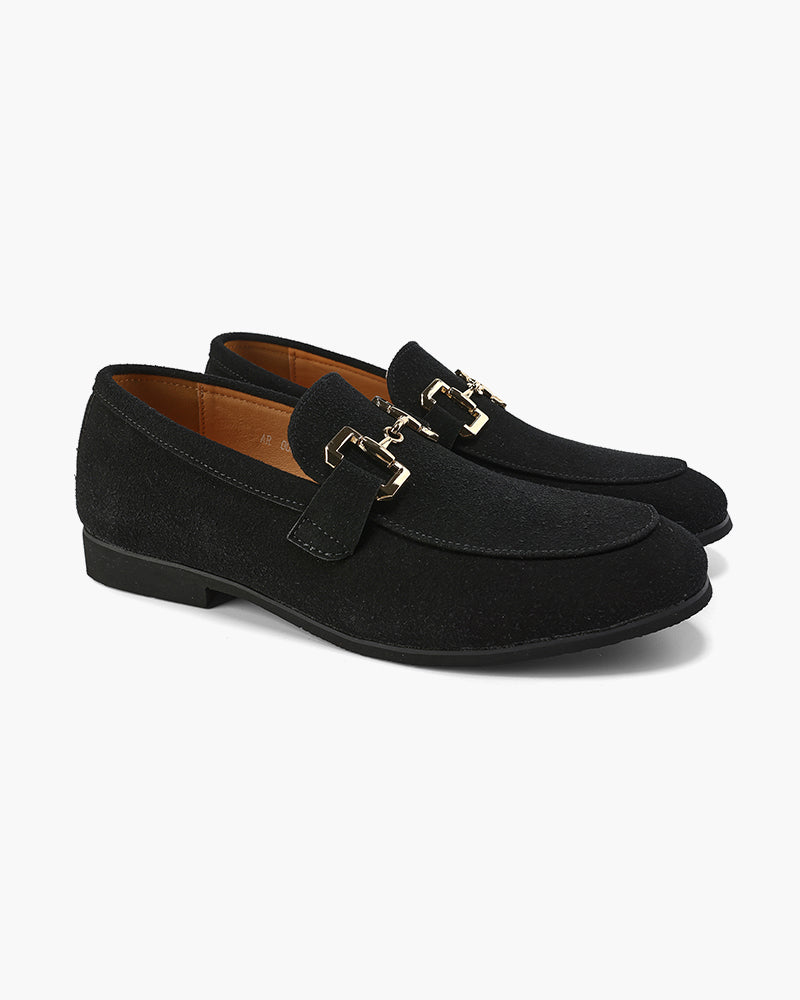 VALERO™ | Mocassini in pelle scamosciata interamente