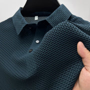 VALERO | Polo da uomo in poliestere lavorato a maglia