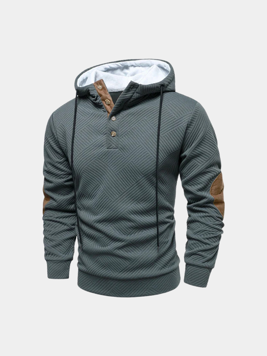 VALERO | MAGLIONE CON MEZZA ABBOTTONATURA