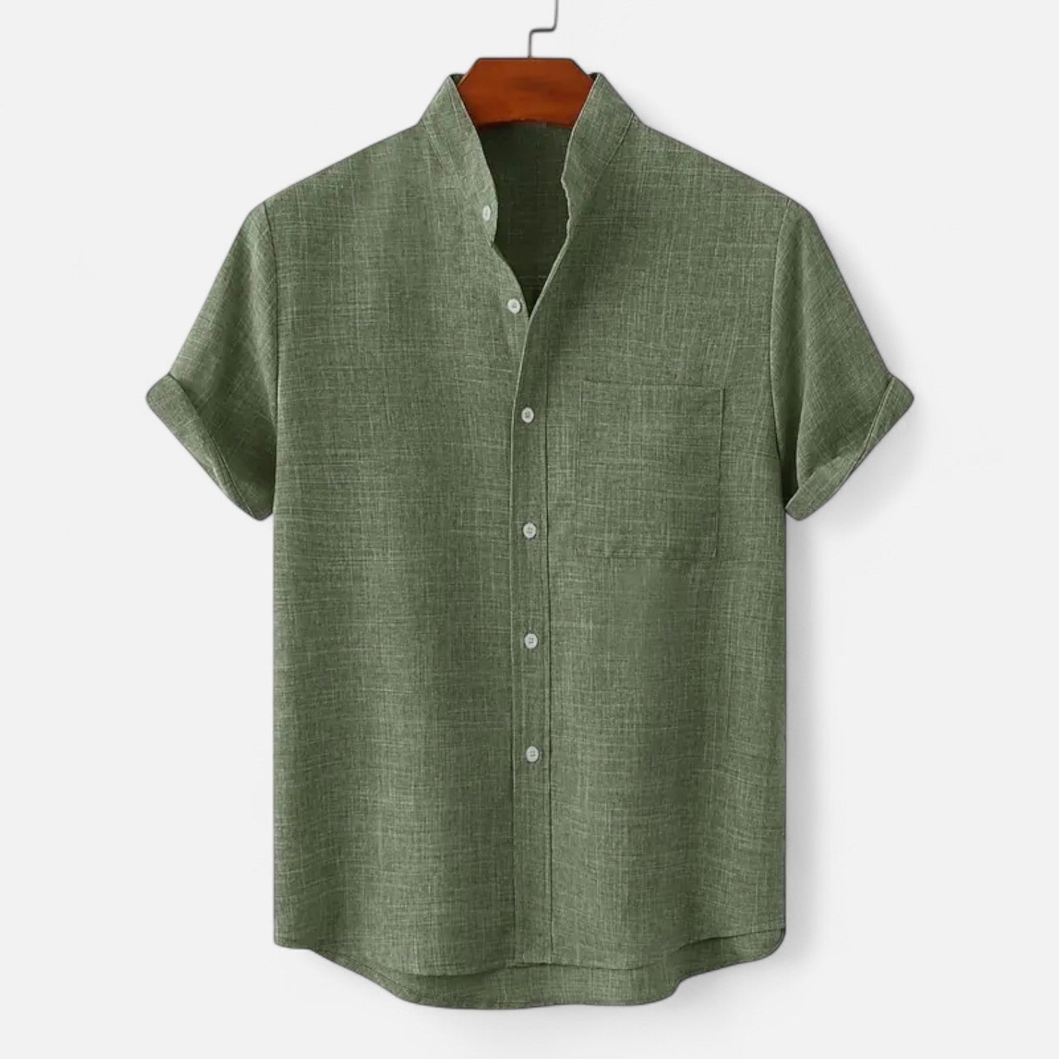 VALERO™ | Camicia a collo mandarino